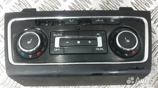 Блок управления печки и климат-контроля skoda supe