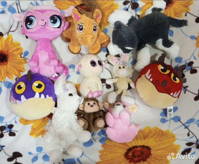Мягкие игрушки отдам