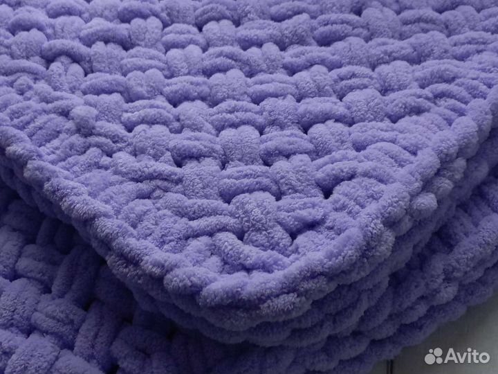 Плюшевый плед Ализе пуффи