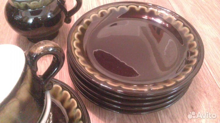 Сервиз майолика Конаково