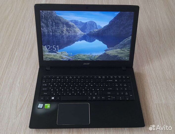 Игровой ноутбук Acer TravelMate