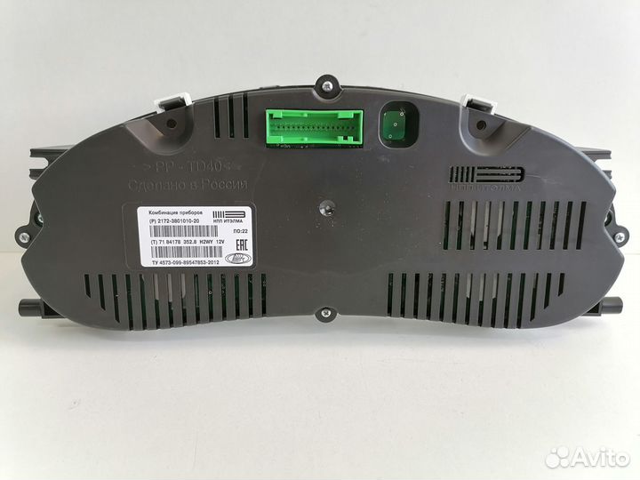 Панель приборов ваз 2170-72 LADA Priora 2