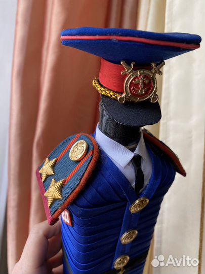 Декоративная сувенирная бутылка пустая