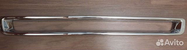 Накладка (молдинг) переднего бампера. Хром
