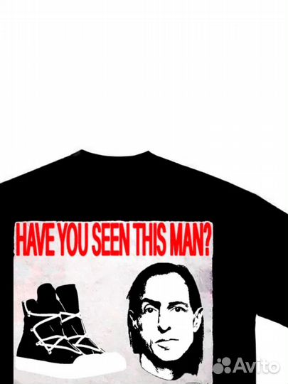 Футболка Have you seen this man Rick owens