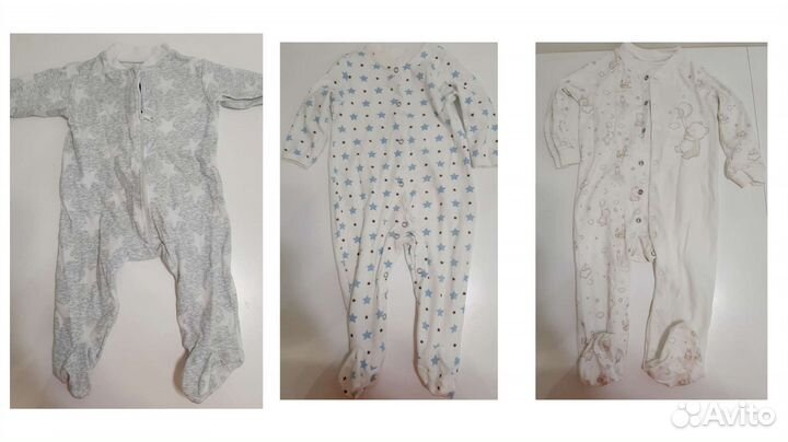 Детские вещи пакетом от 0 до года