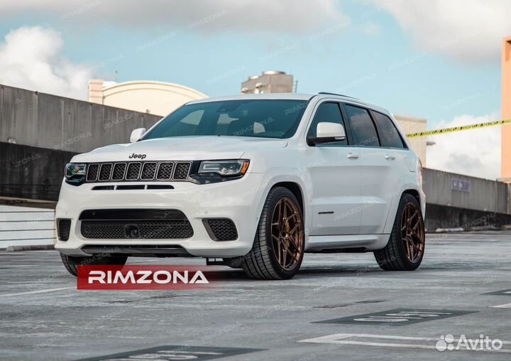 Кованые диски R23 на Jeep Cherokee