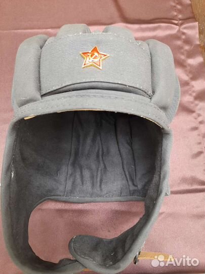 Шлем танкиста зимний детский