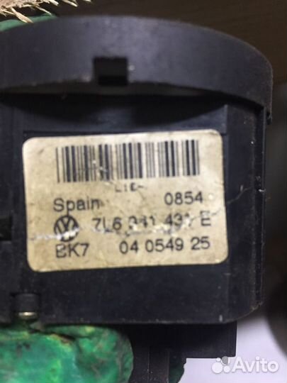 Переключатель света touareg