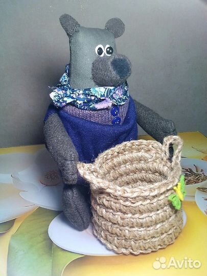 Мишка.ручная работа
