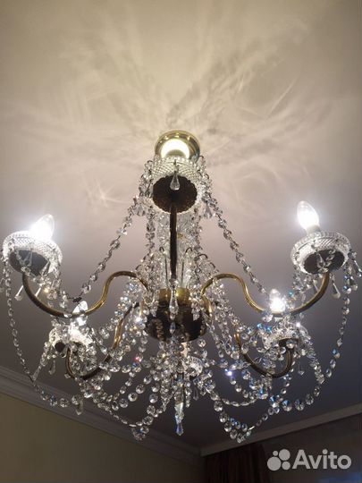 Люстра хрустальная
