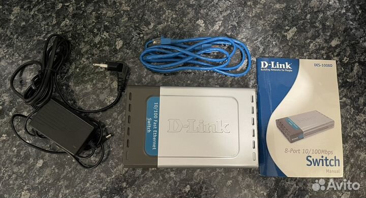 Коммутатор D-Link DES-1008d