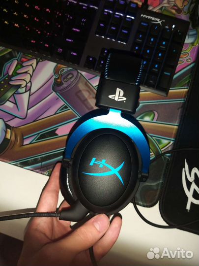 Игровые наушники HyperX Cloud PS4