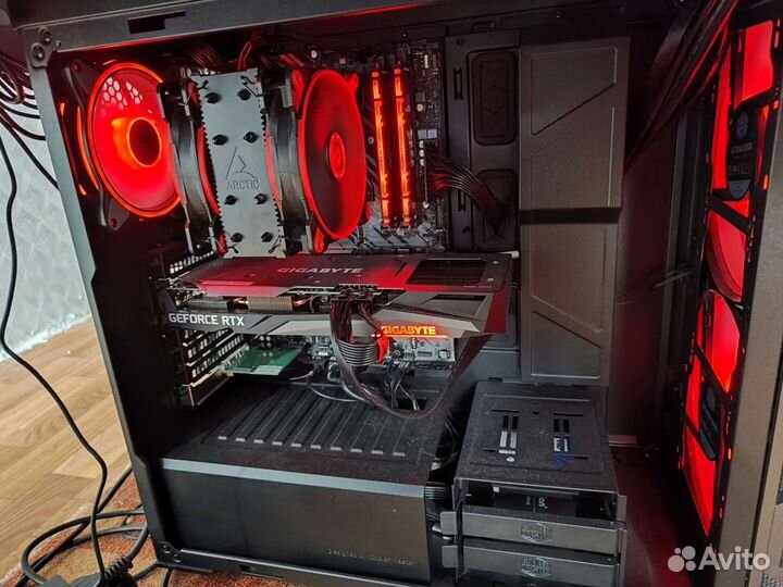 Сборка компьютера, установка по