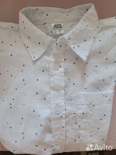 Рубашка на мальчика 146