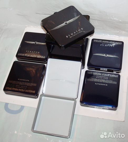 Коробочки Коллекционные Портсигары Металлические