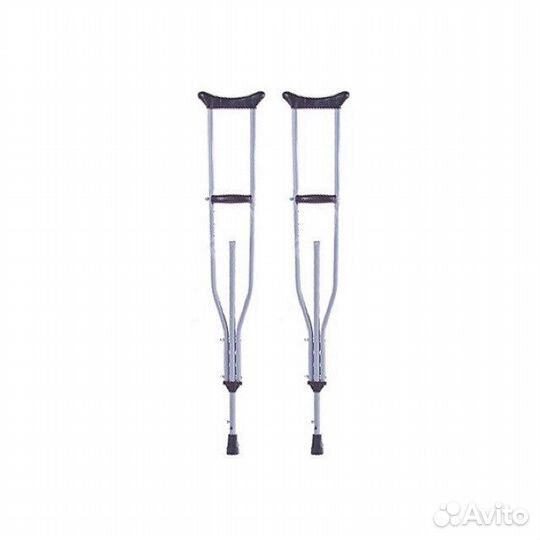 Прокат. Доставка Костыли подмышечные, регулируемые