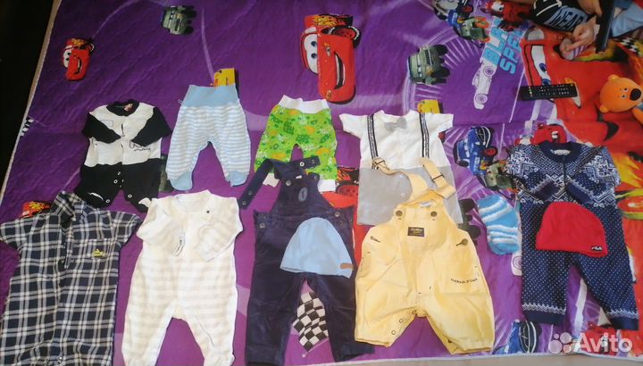 Детские вещи пакетом для мальчика с 0 до года