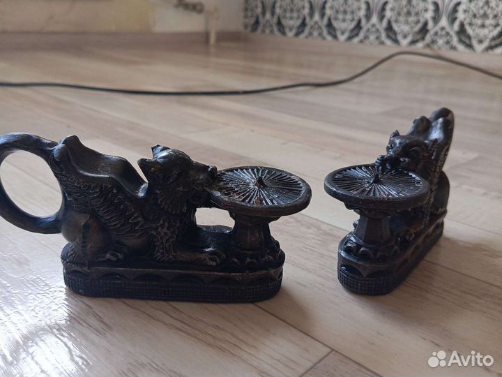 Подсвечник грифон