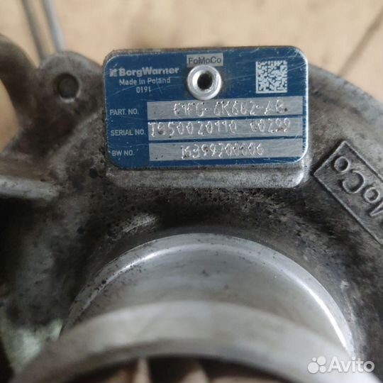 Турбина Ford focus 3 1.5 Ecoobust