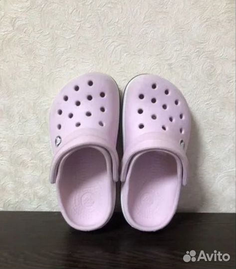 Crocs C7 для девочки 24 размер