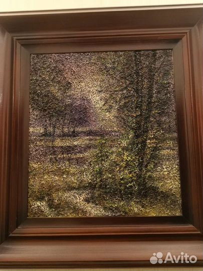 Картина маслом на холсте пейзаж