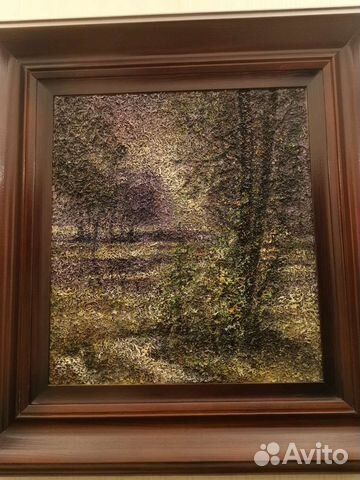 Картина маслом на холсте пейзаж