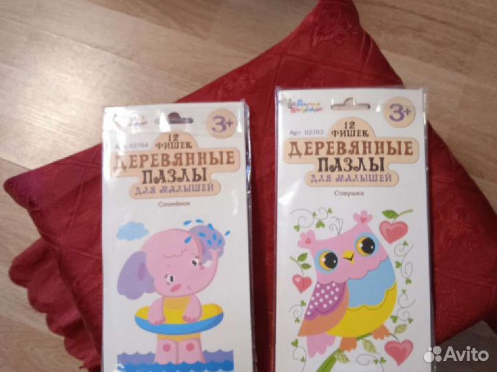 Развивающие пазлы детские