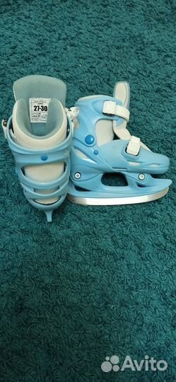 Коньки детские раздвижные nordway 27-30
