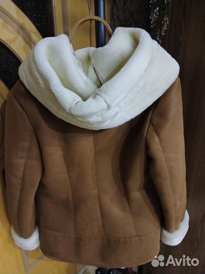 Дубленка натуральная женская 42 44