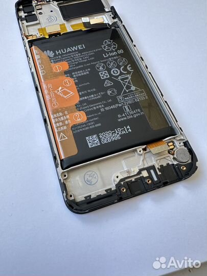 Дисплей для Honor 9A (OR100 SP на раме с акб)