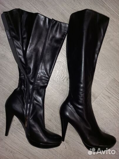Сапоги женские натуральная кожа 39размер