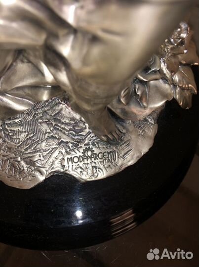 Статуэтка серебро Италия