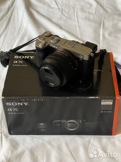 Фотоаппарат sony a7c + FE 28–60 мм f/4–5.6