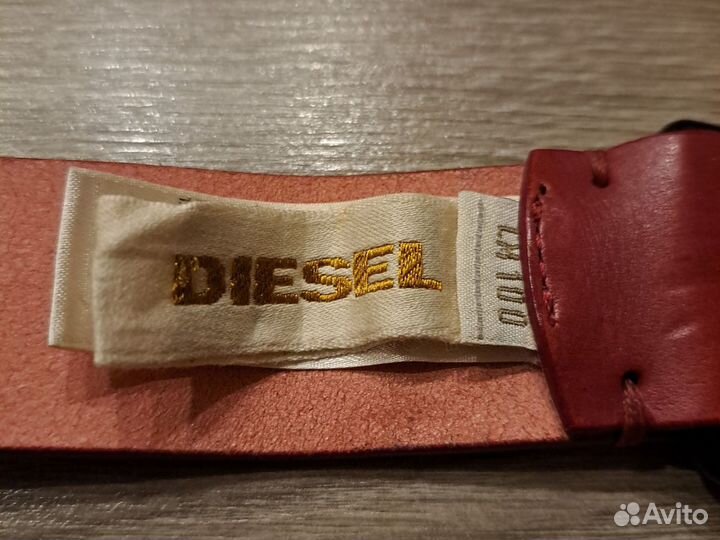 Ремень Diesel original gold line