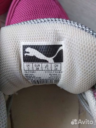 Кроссовки Puma, 39 размер