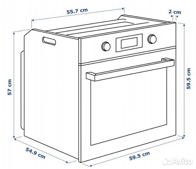 Духовой шкаф анрэтта новый
