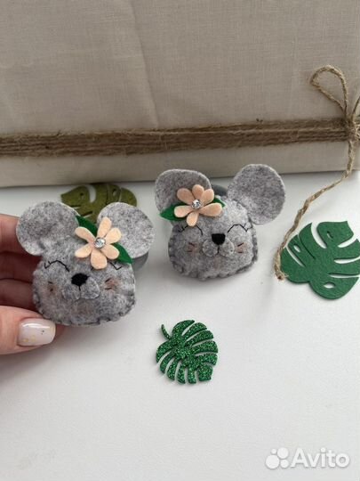 Резинки для волос ручной работы