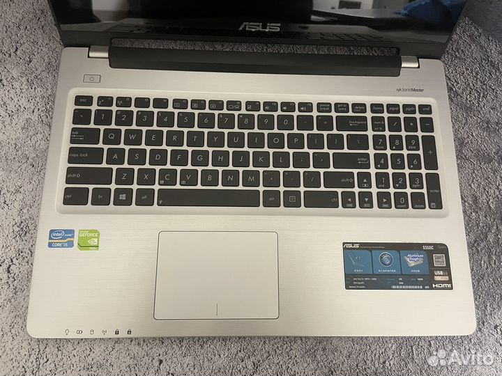 Сенсорный ноутбук asus/ i5-3337m/ 740m/ ssd