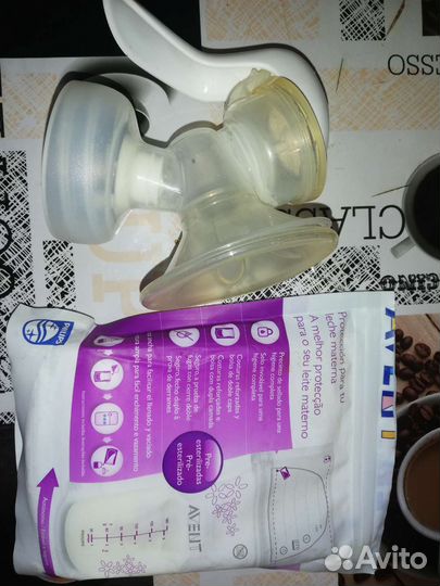 Молокоотсос avent ручной