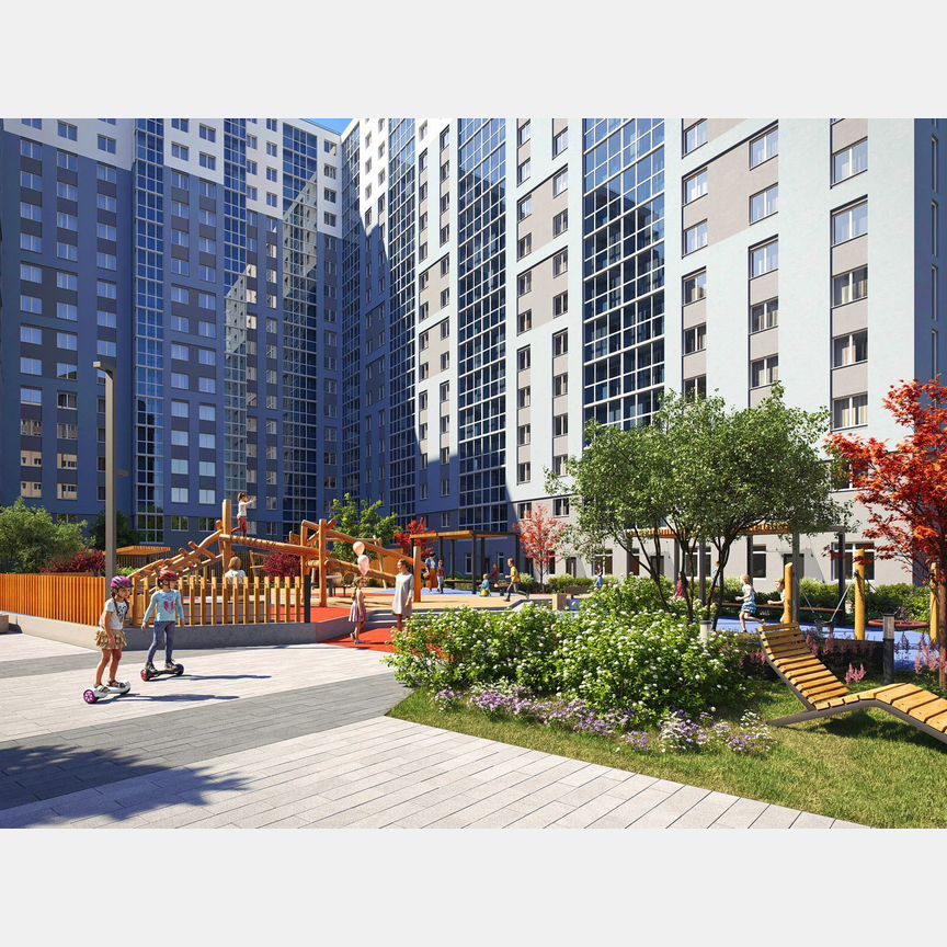 Квартира-студия, 25,6 м², 5/19 эт.