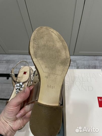 Сандалии натуральная кожа