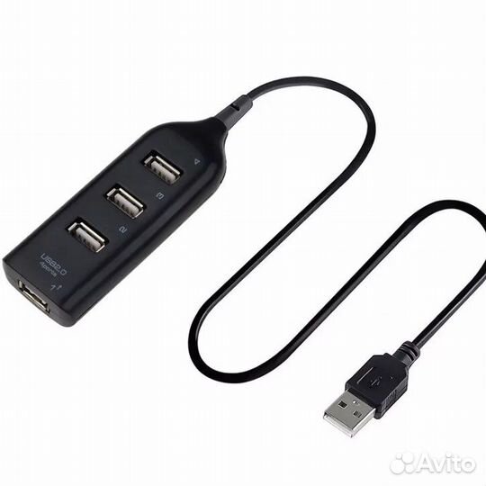 USB хаб х4