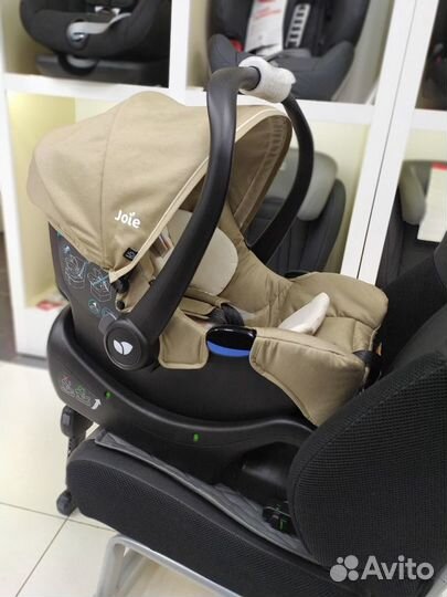 Автолюлька изофикс Joie gemm + база изофикс 0-13кг