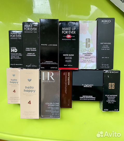 Тональные, пудры, румяна