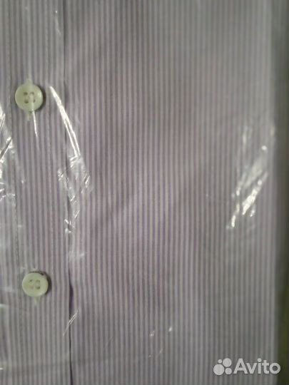 Рубашка Button blue 134 р-р, новая