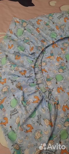 Простыня на резинке новая