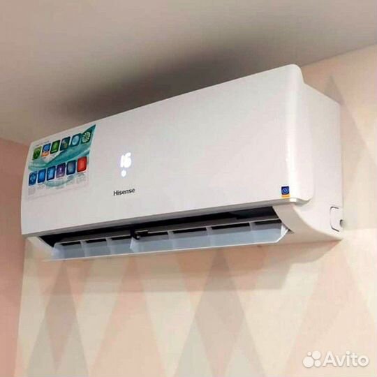 Hisense инвертер доставкой монтаж