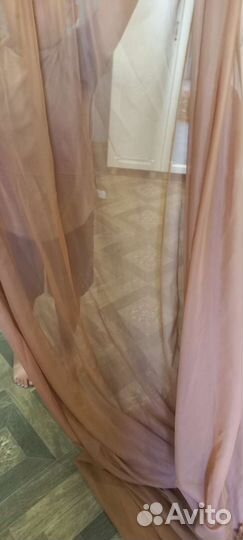 Комплект шторы и тюль бу