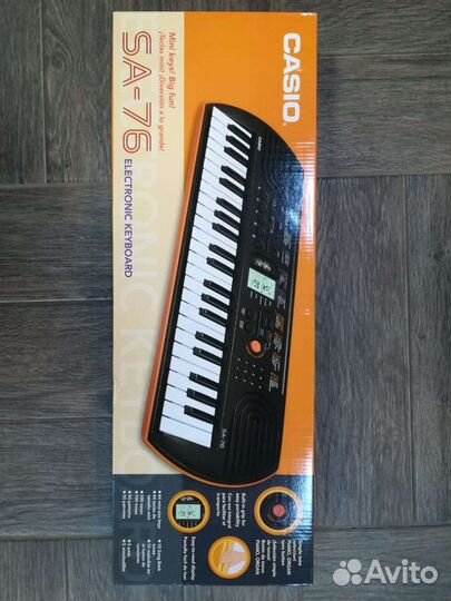 Детский cинтезатор Casio SA-76